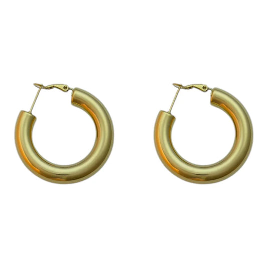 Chuncky Hoops Gold