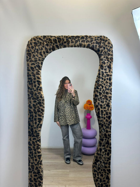 Leopard Oversized Blazer